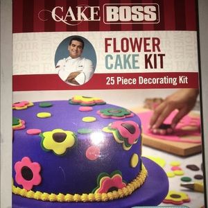 Cake Boss Flower Cake Baking Kit Decorating